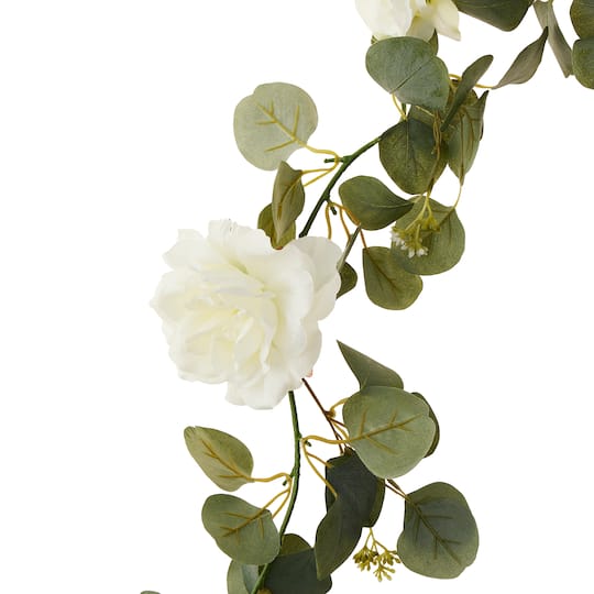 6ft. Rose & Eucalyptus Garland by Ashland®